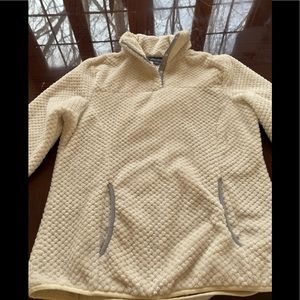 Eddie Bauer half zip cozy jacket size small